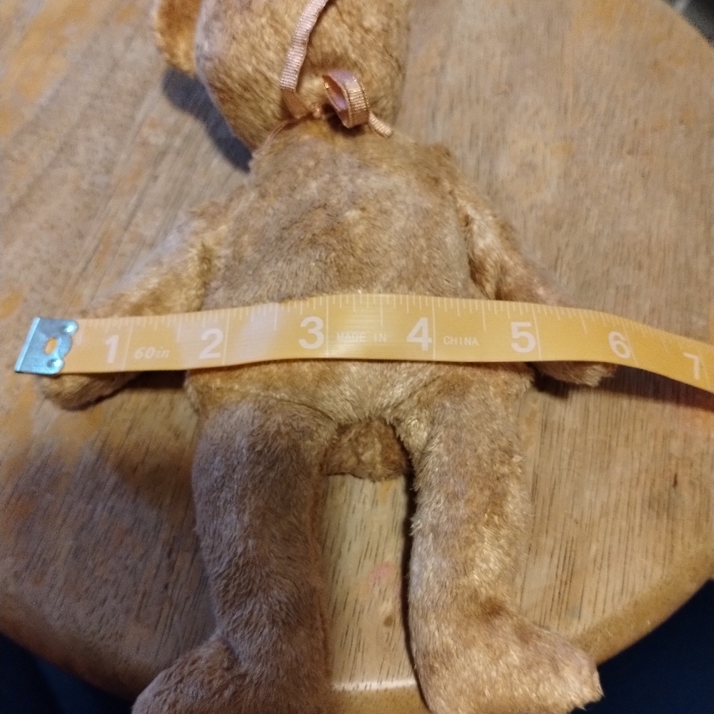 Ty Beanie Babies - CASHEW the SUPER SOFT brown bear soft toy - Picture 11 of 15